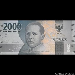 INDONESIE - P 155 - 2000 RUPIAH - 2016