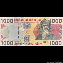 SIERRA LEONE - P 24 B - 1000 LEONES - 2003