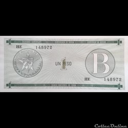 CUBA - P FX 06 - 01 PESOS - 1985
