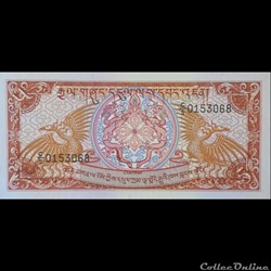 BHOUTAN - P 14 B - 5 NGULTRUM - 1985