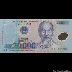 VIÊT NAM - P 120 E - 20.000 DÔNG - 2012