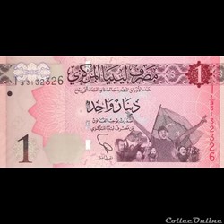 LIBYE - P 76 - 1 DINAR - 2013
