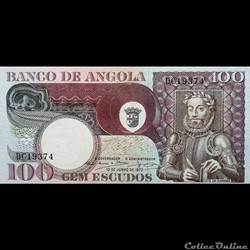 ANGOLA - P 106 - 100 ESCUDOS - 1973