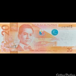 PHILIPPINES - P 206 B - 20 PISO - 2012