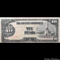 PHILIPPINES - P 111 A - 10 PESOS - 1943