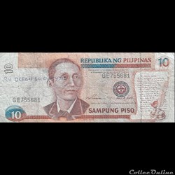 PHILIPPINES - P 181 B - 10 PISO - 1997