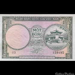 VIÊT NAM DU SUD - P 01 - 1 DÔNG - 1956