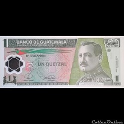 GUATEMALA - P 115 A - 1 QUETZAL - 2008