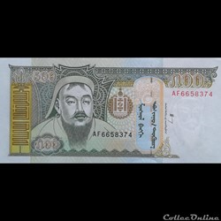 MONGOLIE - P 65A - 500 TÖGRÖG - 2000
