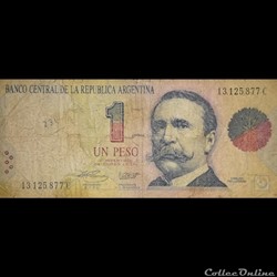 ARGENTINE - P 339 B - 1 PESO - 1993