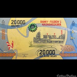 MADAGASCAR - P 104 - 20000 ARIARY - 2017