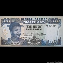 SWAZILAND - P 29 C - 10 EMALANGENI - 2006