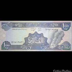 LIBAN - P 69 A - 1000 LIVRES - 1988