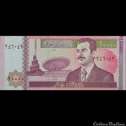 IRAK - P 89 (3) - 10.000 DINARS - 2002