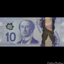 CANADA - P 107 A - 10 DOLLARS - 2013