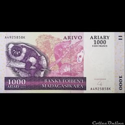 MADAGASCAR - P 89 B - 1000 ARIARY - 2004