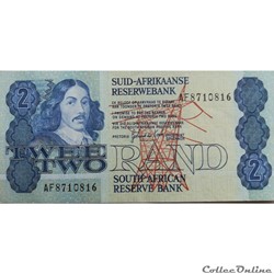 AFRIQUE DU SUD - P 118 C - 2 RAND