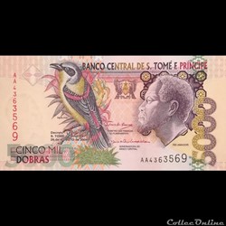 SAO TOME-ET-PRINCIPE - P 65 B - 5000 DOBRAS - 2004