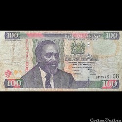 KENYA - P 42 A - 100 SHILLINGS - 2004