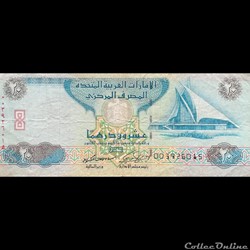 EMIRATS ARABES UNIS - P 28 A - 20 DIRHAMS - 2009