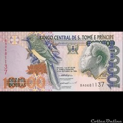 SAO TOME-ET-PRINCIPE - P 66 A - 10.000 DOBRAS - 1996