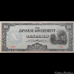 PHILIPPINES - P 108 A - 10 PESOS - 1942
