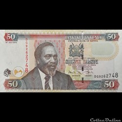 KENYA - P 47 E - 50 SHILLINGS - 2010