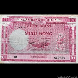 VIÊT NAM DU SUD - P 03 - 10 DÔNG - 1955