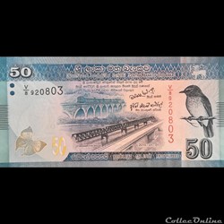 SRI LANKA - P 124 A - 50 RUPEES - 2010