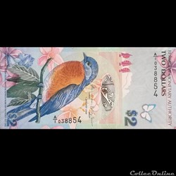 BERMUDE - P 057 B - 2 DOLLARS - 2009