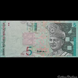 MALAISIE - P 41 A - 5 RINGGIT - 1999