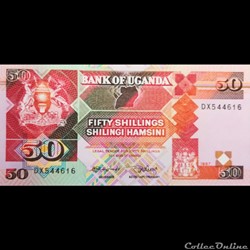 OUGANDA - P 30 A - 50 SHILLINGS - 1987