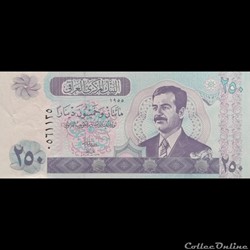 IRAK - P 88 (1) - 250 DINARS - 2002