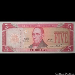 LIBERIA - P 26 F - 5 DOLLARS - 2011