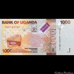 OUGANDA - P 49 A - 1000 SHILLINGS - 2010
