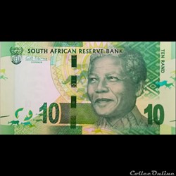 AFRIQUE DU SUD - P 133 A - 10 RAND - 2012