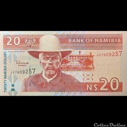 NAMIBIE - P 06 B - 20 NAMIBIA DOLLARS - 2002