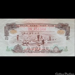 VIÊT NAM DU SUD - P 37 - 10 XU - 1966