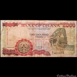 GHANA - P 30 B - 2000 CEDIS - 1995