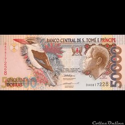 SAO TOME-ET-PRINCIPE - P 68 A - 50.000 DOBRAS - 1996