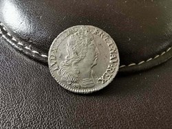 1/10 écu Louis XIV dit aux trois couronnes 1711 P DIJON