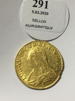 Louis d'or Louis XV Aux Lunettes 1734 P DIJON