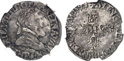 QUART DE FRANC 1599/8