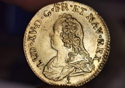Louis d'or Louis XV Aux Lunettes 1727 P DIJON