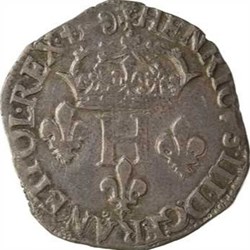 Double Sol Parisis Henri III 2éme type 1585 P DIJON