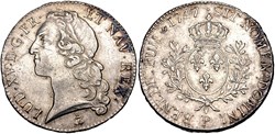 écu au bandeau 1747 P DIJON
