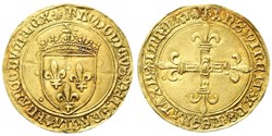 écu d'or Au Soleil Louis XII Var " I " légende du revers