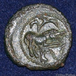 SANTONS / CENTRE-OUEST, Incertaines Bronze CONTOVTOS (quadrans)