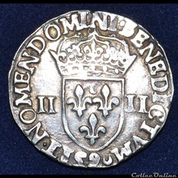 Henri III Quart d'écu