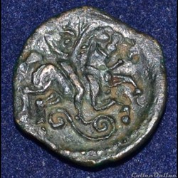 CARNUTES (Région de la Beauce) Bronze PIXTILOS classe VII au cavalier